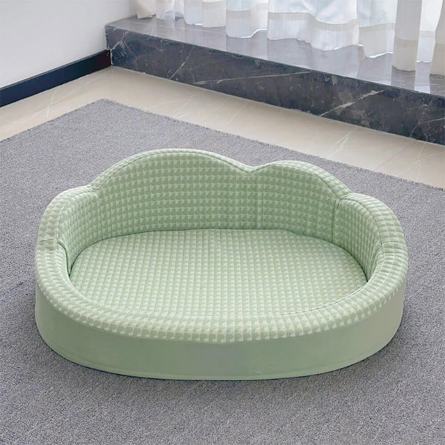 Cloud Shaped Cooling Reversible Pet Bed Washable Non Slip