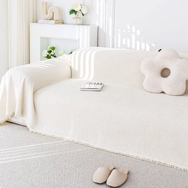 Soft Plush Waterproof Multi-Purpose Sofa Protection Cover