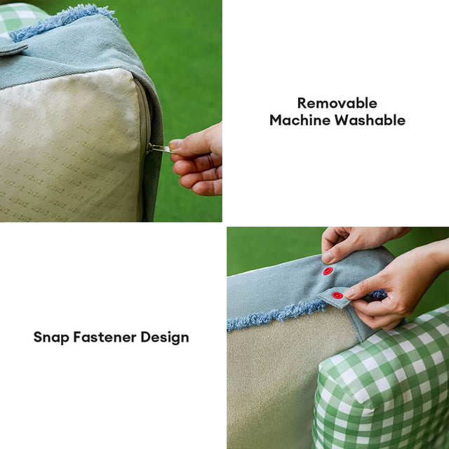 Stylish Durable Denim Pet Mat Comfortable Easy Maintenance