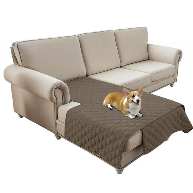 Waterproof & Non-Slip Diamond Quilted Pet Couch Cover