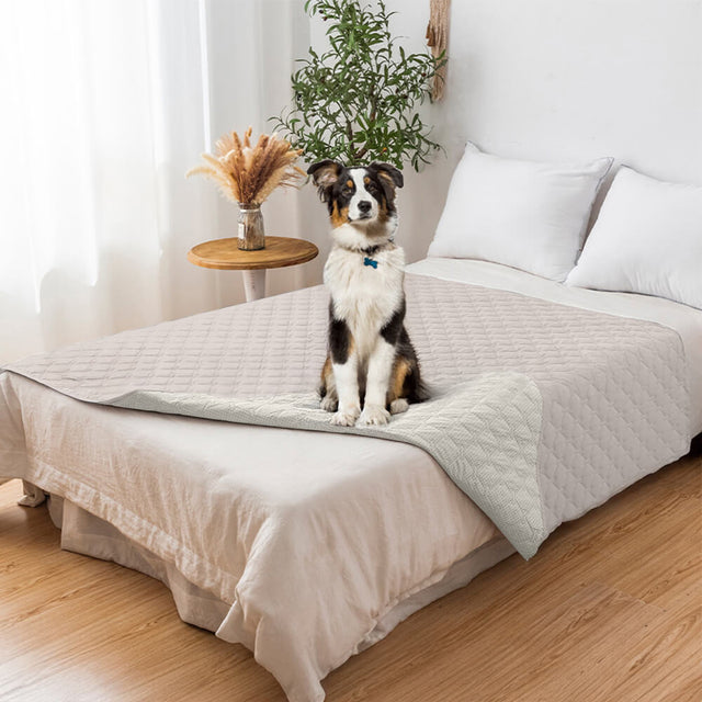 Waterproof & Non-Slip Diamond Quilted Pet Couch Cover