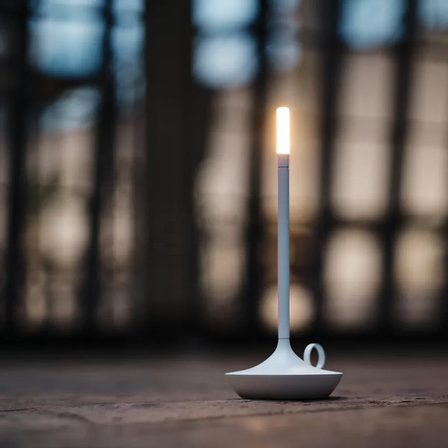 Nordic LED Candlestick Light - Rechargeable Touch Control Lamp