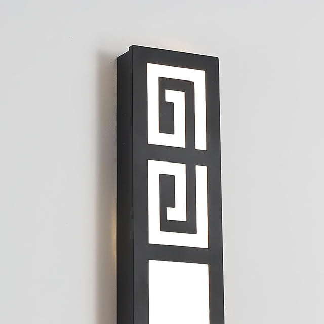 Dune - Black Modern Thin Waterproof Outdoor Light Bar