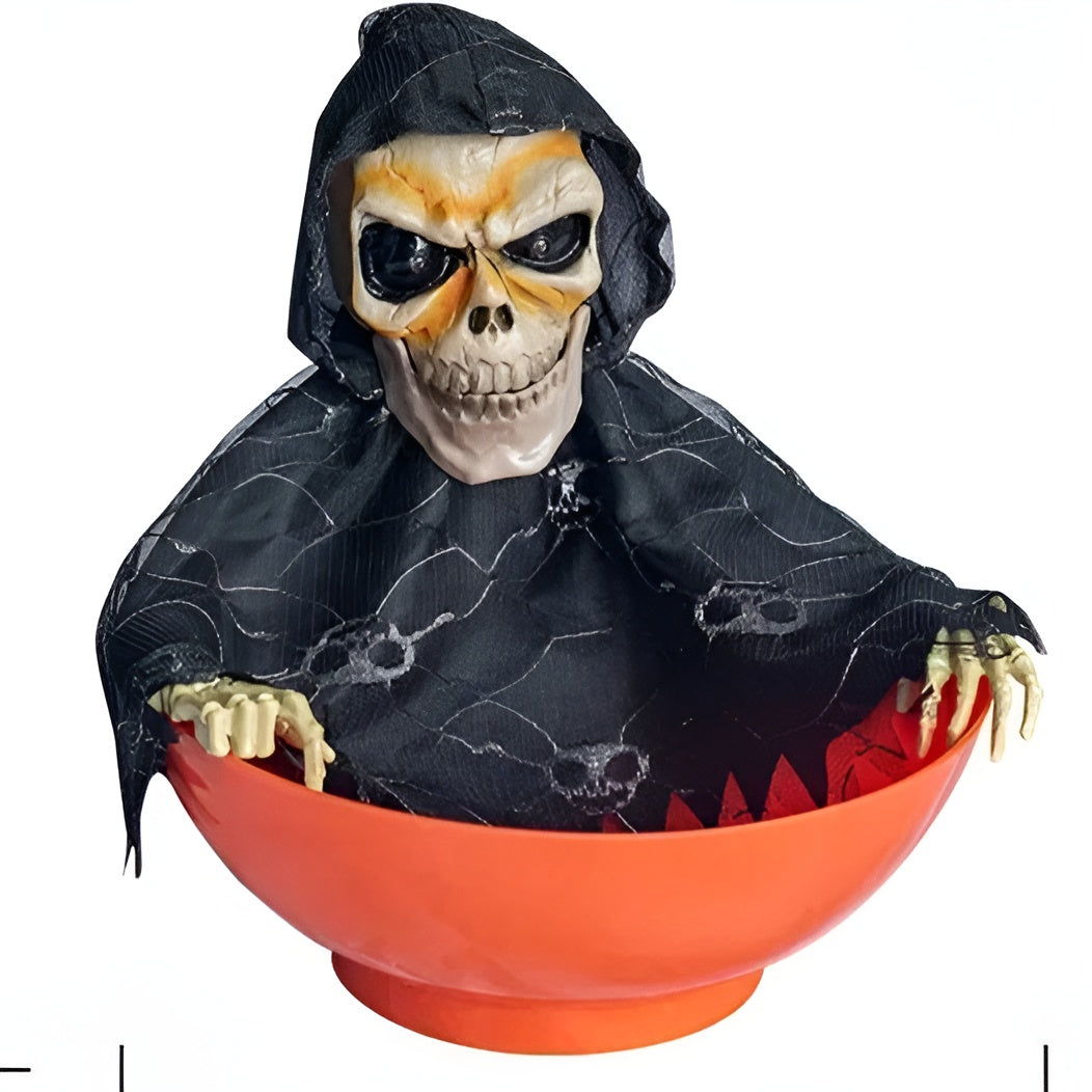 Motion-Activated Skeleton Candy Bowl