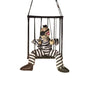 Haunted House Electric Cage Decor with Sound Control – Scary Halloween Prop for Outdoor Decorations 7