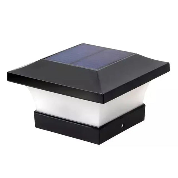 Solar-Powered Outdoor Column Light – Compact, Durable Design