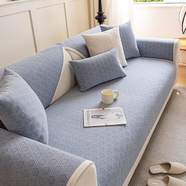 Jacquard Chenille Fabric Waterproof Oil-proof Couch Cover