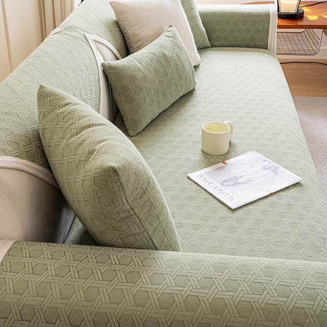 Jacquard Chenille Fabric Waterproof Oil-proof Couch Cover