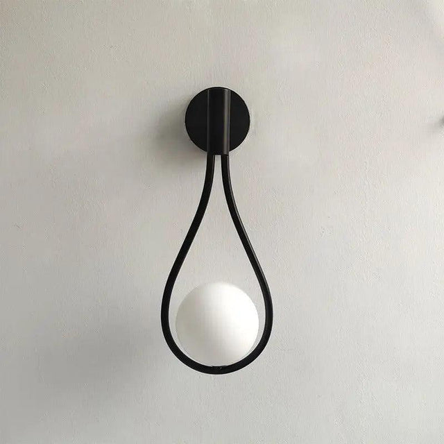 Livi - Modern Nordic Wall Lamp BO-HA Black Single Wall Sconce