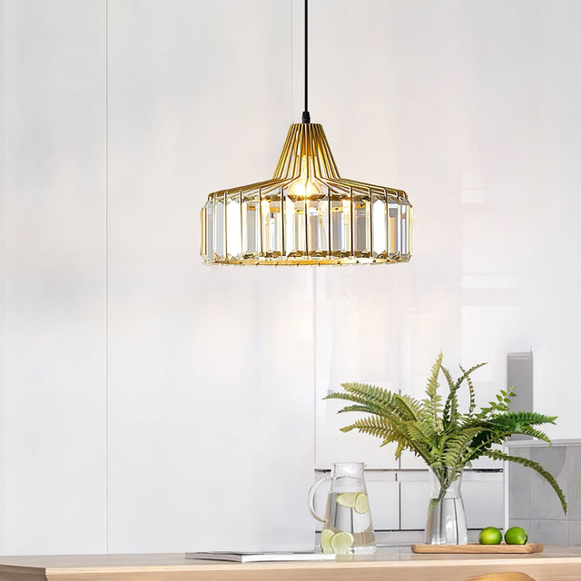 Modern Black Crystal Pendant Light 11