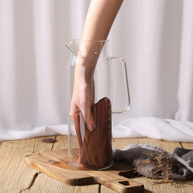 Glass water pitcher-5
