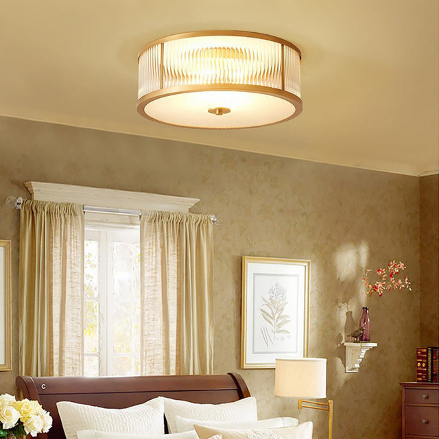 Modern Minimalism Glass Round Ceiling Lamps 6