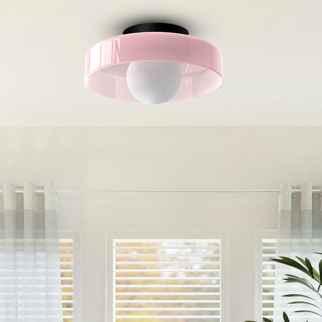Modern Round Flush Mount Ceiling Light 10