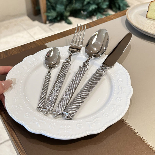 Realm Silver Luxury Cutlery Set-5