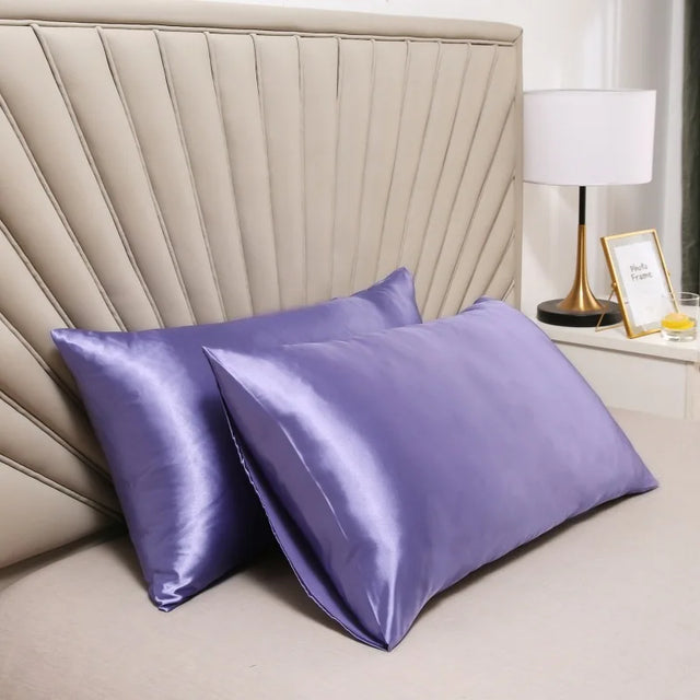 100% Mulberry Silk Pillowcase – Smooth, Hypoallergenic, and Luxurious