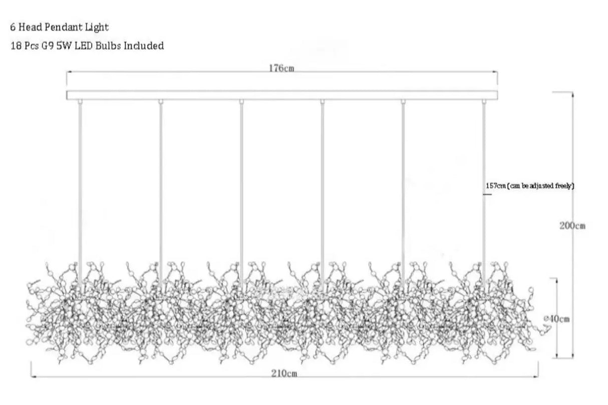 Aurora Chandelier – Breathtaking Lighting for Any Space