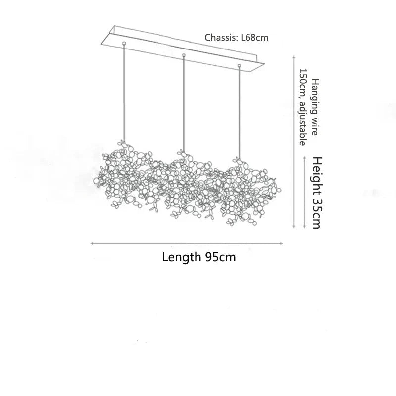 Aurora Chandelier – Breathtaking Lighting for Any Space