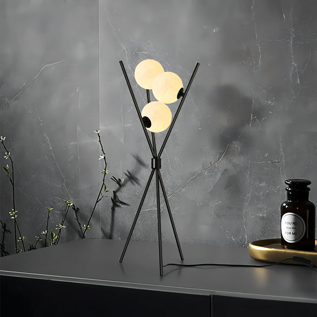 Mila - Stylish Minimalist Floor Lamp with Moon Design