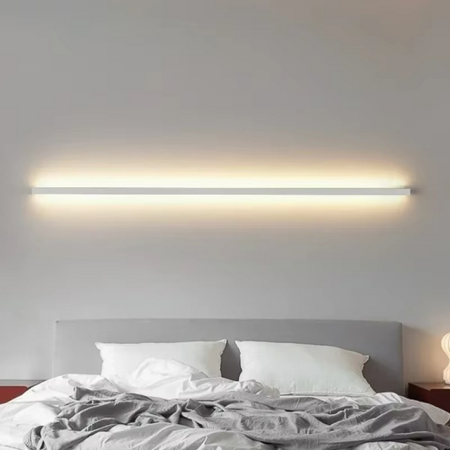 Minimal Light Bar – Nordic LED Wall Lamp in Aluminium