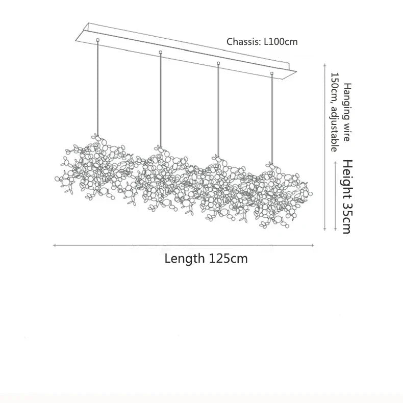 Aurora Chandelier – Breathtaking Lighting for Any Space