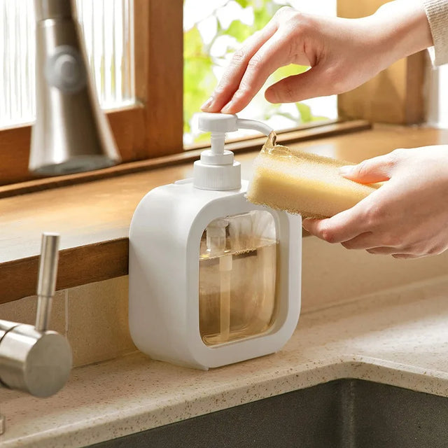 SkandiPure Soap Dispenser - Minimalist Nordic Design Durable