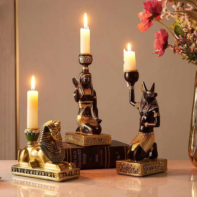 Ancient Egyptian Candle Stand