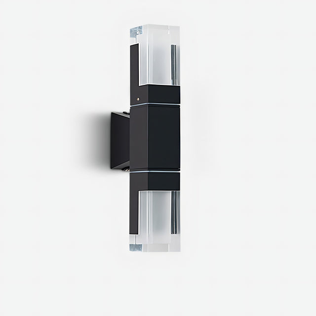 Casen - Outdoor Modern Waterproof Up/Down Wall Light Black