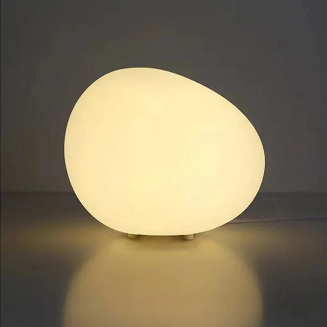Minimalistic Stone Shape Atmosphere Table Lamp-4