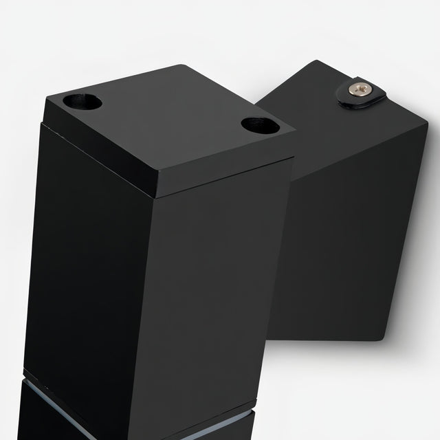 Casen - Outdoor Modern Waterproof Up/Down Wall Light Black