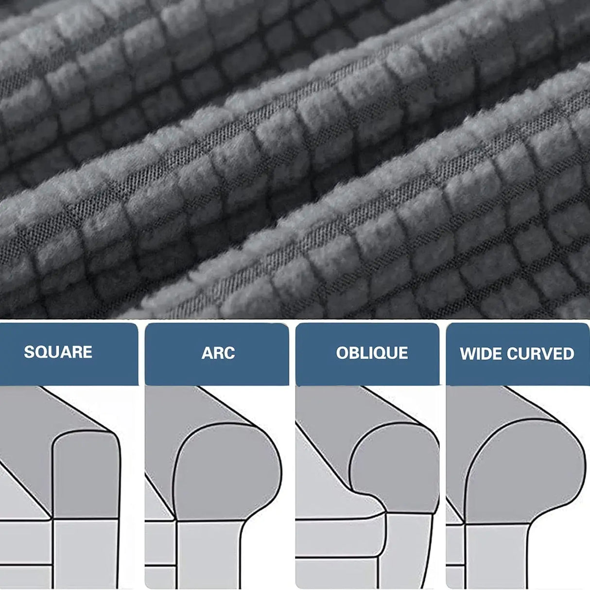 2-Piece Stretch Armrest Covers – Waterproof Quilted Sofa Arm Protectors