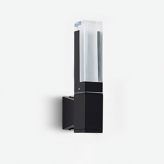 Casen - Outdoor Modern Waterproof Up/Down Wall Light Black