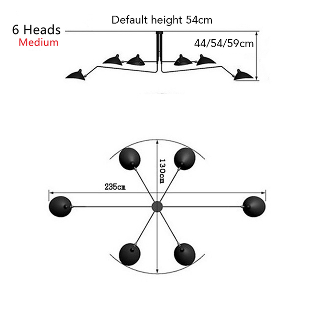 Spider Chandelier Bold Mid-Century Elegance