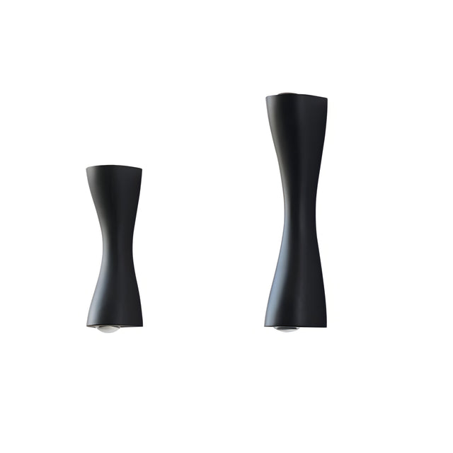 Lachlan - Outdoor LED Up/Down Modern Curved Wall Light