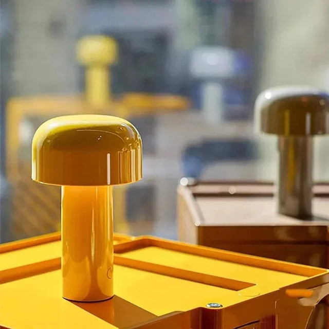 Mushroom LED Rechargeable Table Lamp with Touch Control