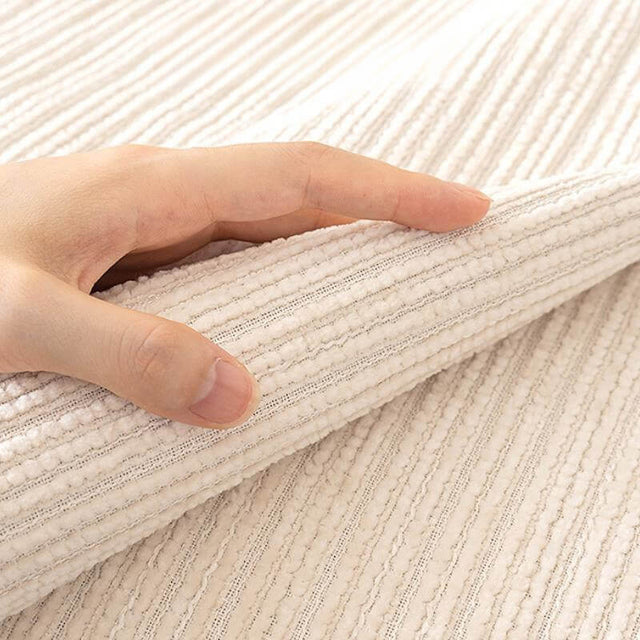 Simple Solid Color Chenille Scratch-resistant Couch Cover