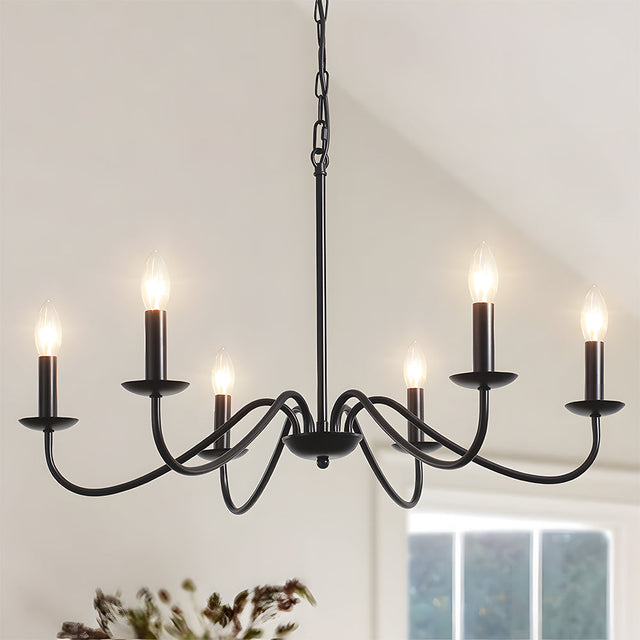 Simple Modern Iron Bedroom Pendant Lights 1