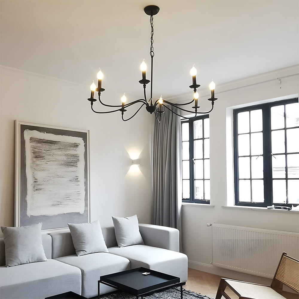 Simple Modern Iron Bedroom Pendant Lights 7