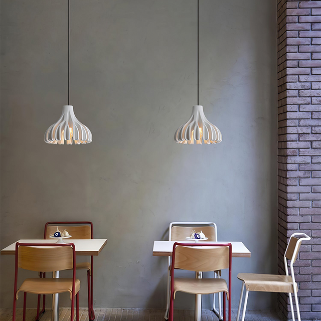 Unique Colorful Coral Resin Pendant Lamp 0