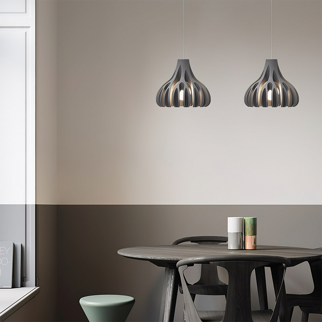 Unique Colorful Coral Resin Pendant Lamp 1