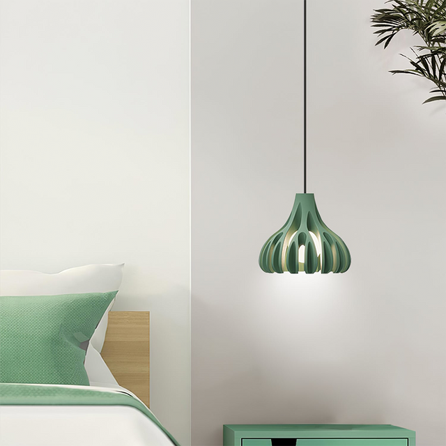 Unique Colorful Coral Resin Pendant Lamp 2