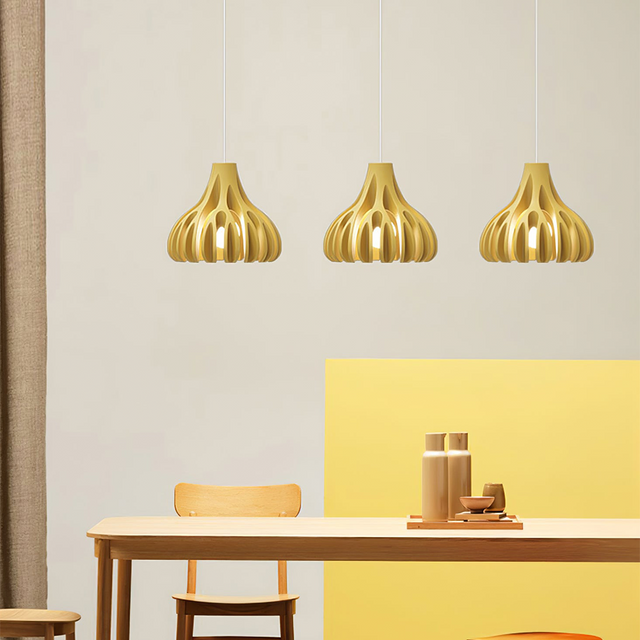 Unique Colorful Coral Resin Pendant Lamp 3