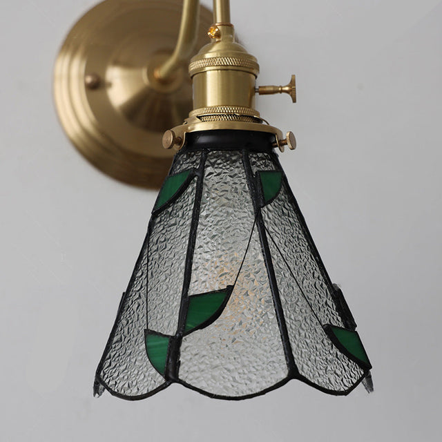 Vintage Glass Wall Sconce Light For Living Room 2