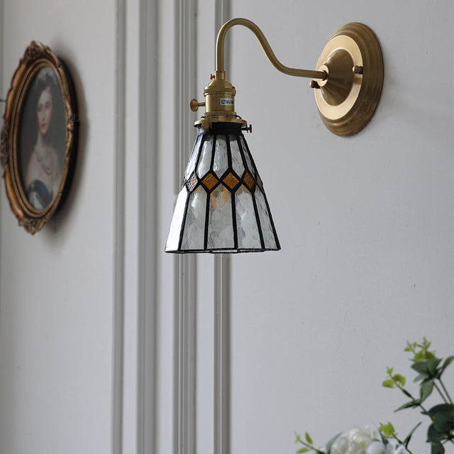Vintage Glass Wall Sconce Light For Living Room 5