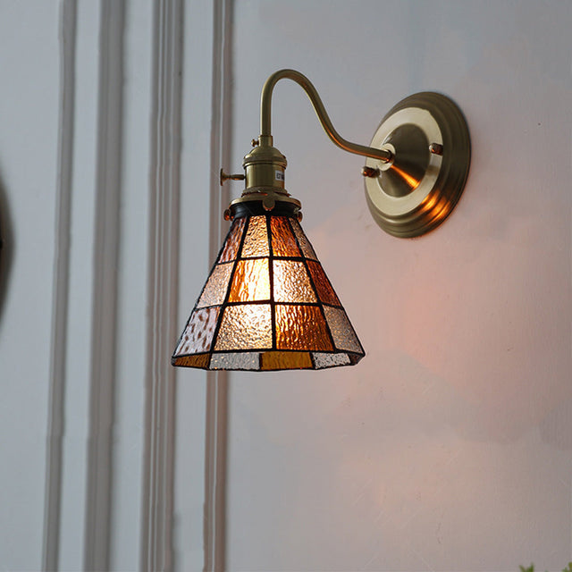 Vintage Glass Wall Sconce Light For Living Room 7