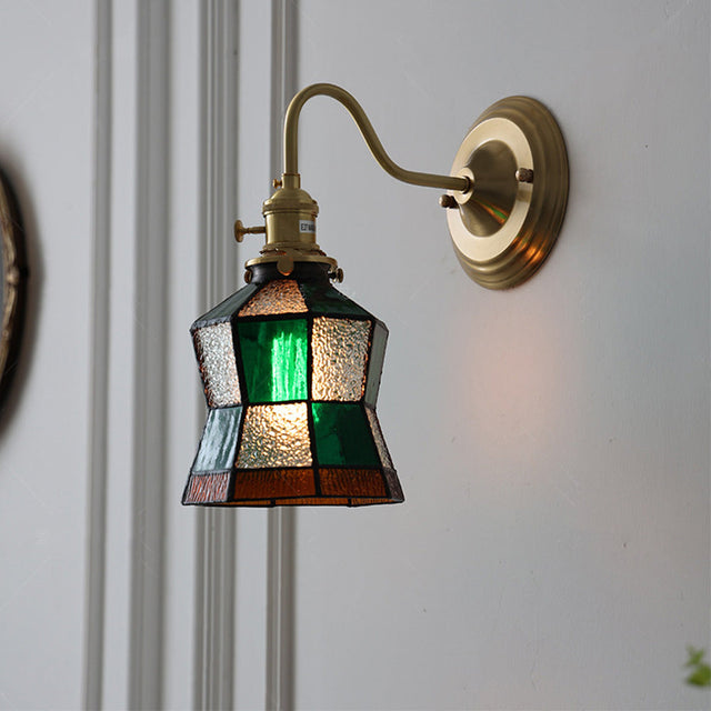 Vintage Glass Wall Sconce Light For Living Room 9