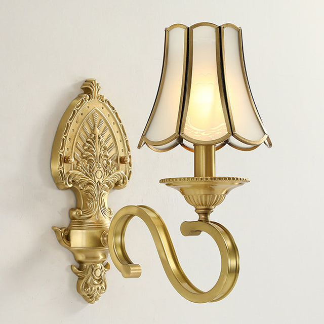 Vintage Gold Luxury Wall Sconce Light For Living Room 1