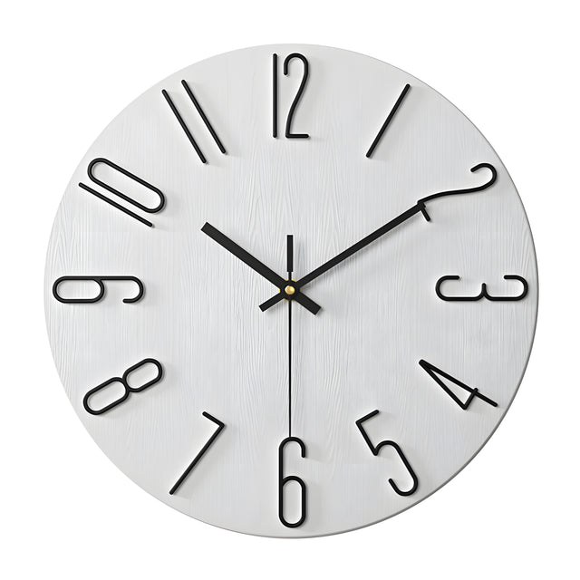 Simple Quartz Design Wall Clock - Silent Modern Style