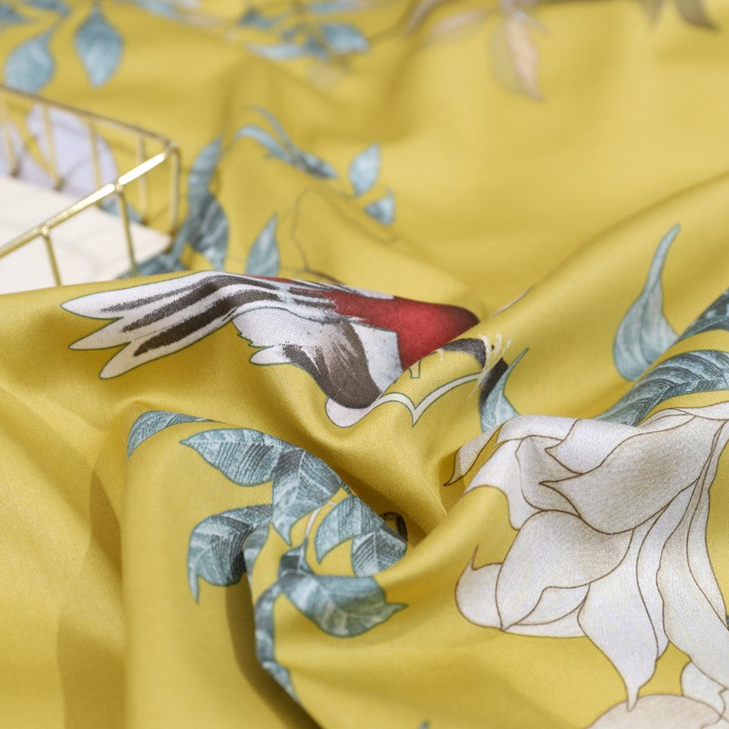 Tropical Haven Duvet Cover Set (Egyptian Cotton, 500 TC)