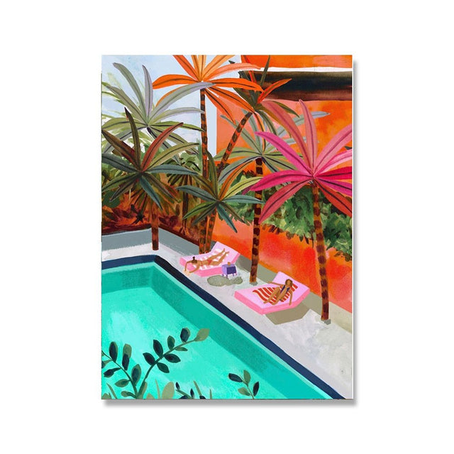 Boho Landscape Posters on Canvas with Stunning Travel Prints