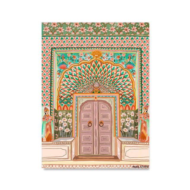 Boho Landscape Posters on Canvas with Stunning Travel Prints